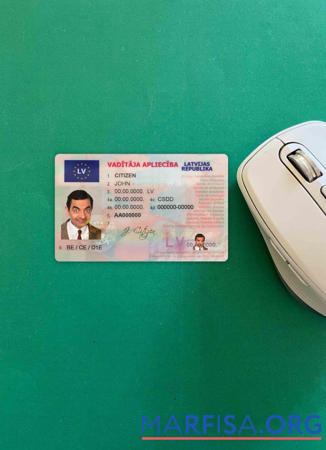 Realistic Latvia DL photolook sample